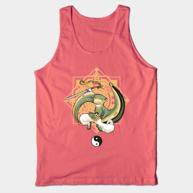 Clow Reed Hunter Tank Top by SquidStudio